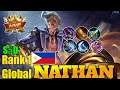 Top Global Nathan Gameplay by Sȃ̈D.  - Mobile Legends