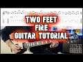 Two Feet Fire Guitar tutorial Lesson