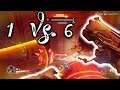 1 vs 6 on point overwatch gameplay