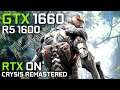 Crysis Remastered | Ryzen 5 1600 & GTX 1660 & 16GB RAM | 1080p RTX ON