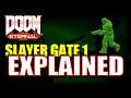 Doom Eternal SLAYER GATE 1 EXPLAINED + No Health Damage Run (almost..lol) - Mission 2, Exultia [2/2]