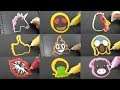 Emoji Collection Pancake Art - Unicorn, Poop, Scream, Vomit | DIY Pancake Technique
