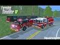 Fire Rescue | JetSki & Crane On Fire | House Engulfed In Flames | Farming Simulator 17