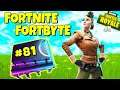 Fortnite Fortbytes In 60 Seconds. - FORTBYTE #81