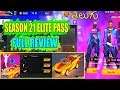 FREE FIRE SEASON 21 ELITE PASS FULL REVIEW IN TELUGU | FREE FIRE TOP UP EVENT | TGZ