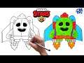 How to Draw Spike from Brawl Stars | Easy Step by Step