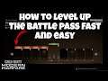 How To Level Up The Battle Pass Fast AND Easy In MODERN WARFARE!