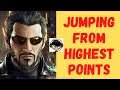 Jumping from Highest Point in Deus Ex: Human Revolution with Icarus Landing
