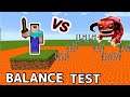 Minecraft Balance Test: Noob Vs. Demons