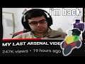 MY FIRST ARSENAL VIDEO.. its been a year
