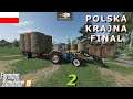 Polska Krajna Final 🚜🌾 żniwa i zwożenie słomy🌿  Farming Simulator  19 gameplay pl #2