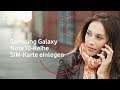 Samsung Galaxy Note10-Reihe - SIM-Karte einlegen  | #mobilfunkhilfe