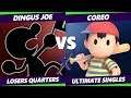 Smash Ultimate Tournament - Dingus Joe (Game & Watch) Vs. Coreo (Ness) S@X 320 SSBU Losers Quarters