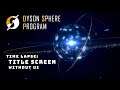 Title Screen Without UI - Time Lapse - Dyson Sphere Program
