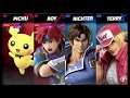 Super Smash Bros Ultimate Amiibo Fights   Terry Request #226 Pichu & Roy vs Richter & Terry