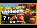 THIS NEW MECHANIC GIVES TRYNDAMERE 4X SPIN DAMAGE (NEW RAGEBLADE SYNERGY) - League of Legends