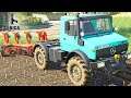 UNIMOG 1600 - Ploughing and Cultivating in Hills of Slovenia