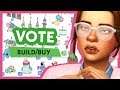 Voting on NEW Build/Buy Stuff + ROCKING CHAIRS! | The Sims 4 Community Stuff Pack