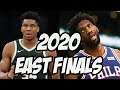 Way Too Early 2020 NBA Eastern Conference Finals Prediction - 76ers vs Bucks