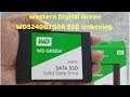 Western Digital WDS240G2G0A SATA Internal SSD (Green) Unboxing