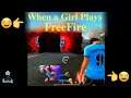 When a Girl Plays FreeFire 😂 || FreeFire Funny Clip || Garena FreeFire || Keshav Gaming