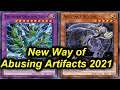 【YGOPRO】NEW WAY OF ABUSING ARTIFACTS 2021 CONFIRMED!!! YU-GI-OH!