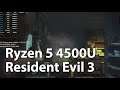 AMD Ryzen 5 4500U Vega 6 - Resident Evil 3 - Gameplay Benchmark Test