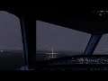 Cockpit A320 ♦ Stormy Frankfurt Approach EDDF ♦ Flight Simulator 2020