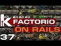 Factorio On Rails | 37 | Uranium Mining | Factorio Train Base Let's Play