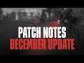 GENERATION ZERO December Update Patch Notes !!