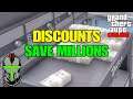 GTA Online Discounts Save Millions