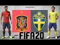 HISZPANIA vs SZWECJA - Hogaty i Sylo w FIFA 20 "Eliminacje Mistrzostw Europy" POJEDYNKI ONLINE #02