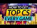 How to CS like a PRO and SNOWBALL Every Game - EASY Tips to Farm FAST in Lane - LoL Guide