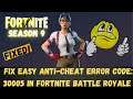 HOW TO FIX FORTNITE EASY ANTI CHEAT ERROR CODE 30005 | Chapter 2 season 6 | 202 | Method 2 #Fortnite