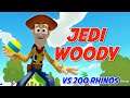 Jedi Sheriff Woody vs Donald Duck Protect the Castle | A Woody Video | Superheroes | Disney Infinity