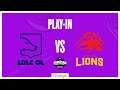 LDLC OL VS LowLand Lions - EUROPEAN MASTERS - PLAY IN DIA 2