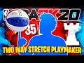 NEW "2-WAY STRETCH PLAYMAKER" BUILD IS FINALLY HERE ON NBA 2K20!