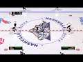 NHL 08 Gameplay Nashville Predators vs Ottawa Senators