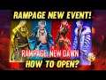 Rampage New Dawn Event | How To Open | Free Fire Rampage Event | FF NEW EVENT | FREE FIRE NEW EVENT