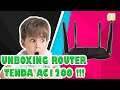 Unboxing Tenda Wifi Router AC1200 | Just unboxing #1