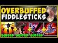 WHY IS RIOT ALREADY OVERBUFFING A REWORKED CHAMP?? FIDDLESTICKS TOP GAMEPLAY! - League of Legends