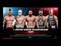 WWE 2K19 Mysterio VS Cara,Metalik,Almas,Dorado 5-Man Elimination Match United States Title