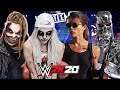 WWE 2K20 | THE FIEND & SISTER ABIGAIL vs TERMINATOR & SARAH CONNOR