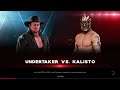 WWE 2K20 Undertaker VS Kalisto Requested 1 VS 1 Match
