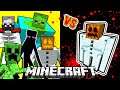 Abomnible Snow Golem Vs. Mutant Monsters in Minecraft