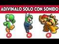 Adivina El Personaje De Mario Bros Solo Con El Sonido | JEGA TOONS