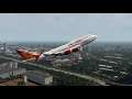 AIR INDIA 747-400 - Belly Crash Landing near Paris