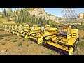 DESTROYING A FOREST | GRIZZLY MOUNTAIN | 8 MAN CREW | FARMING SIMULATOR 2019