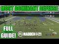 FULL GUIDE TO THE MOST DOMINANT MADDEN 21 DEFENSE! LOCK UP THE RUN AND PASS OFFENSE! MADDEN 21 TIPS