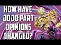 How Have Jojo Part Opinions Changed?